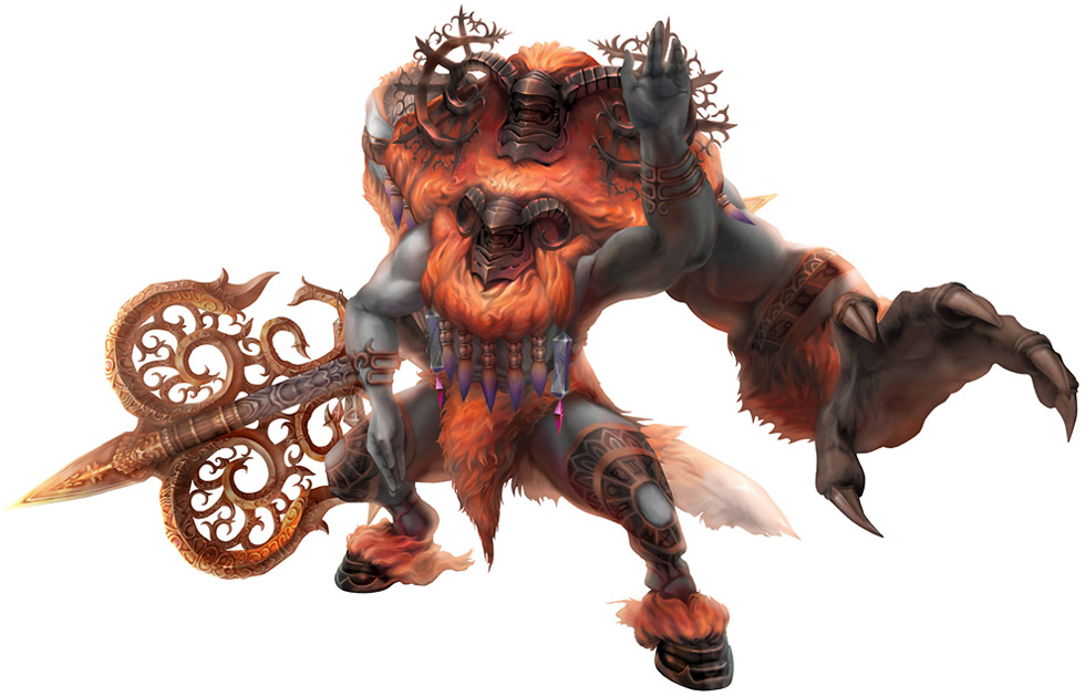 Belias Esper Art from Final Fantasy XII
