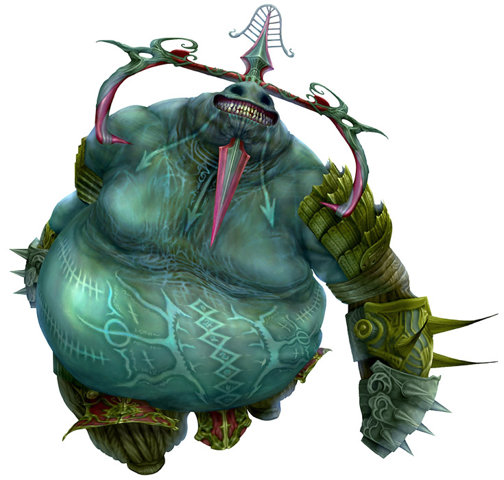 C&uacute;chulainn Esper Art from Final Fantasy XII