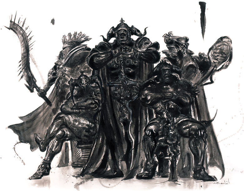 International Zodiac Job System Judges Art from Final Fantasy XII