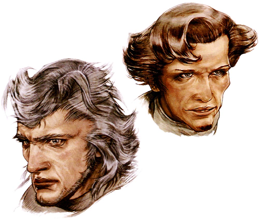 Judge Faces Art from Final Fantasy XII