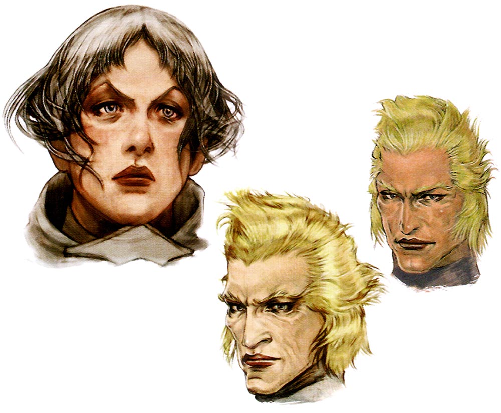Judge Faces Artwork from Final Fantasy XII