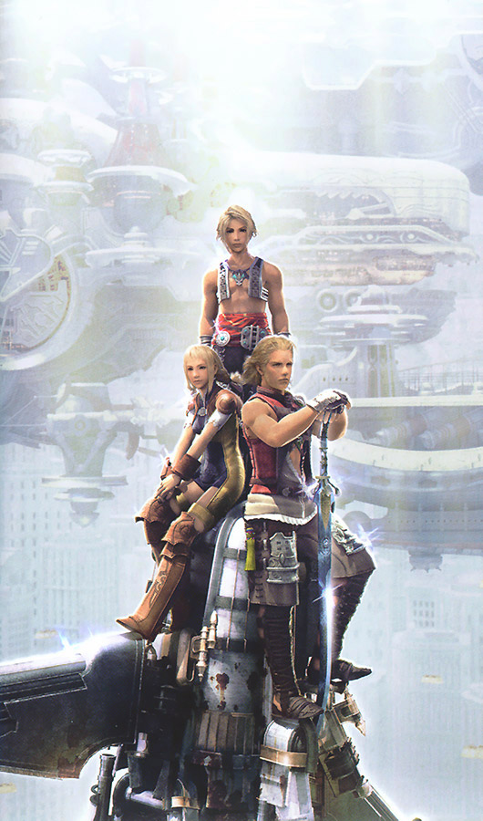 Vaan, Penelo, & Basch Art from Final Fantasy XII
