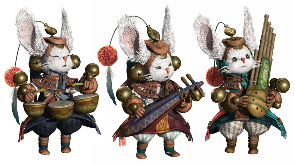 Moogles Art from Final Fantasy XII