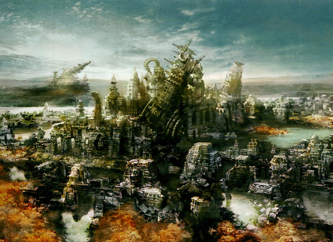 Necrohol of Nabudis Art from Final Fantasy XII