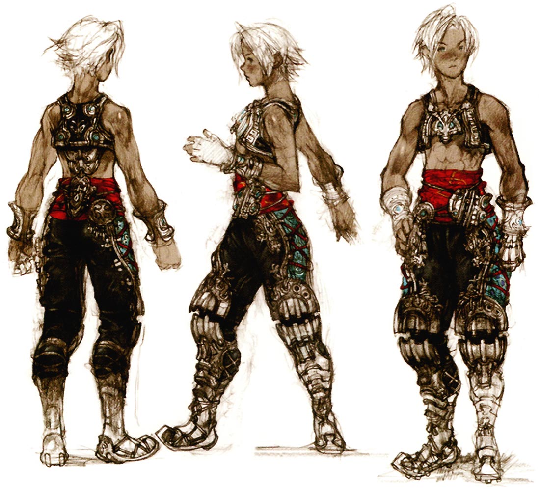 Vaan Concept Art from Final Fantasy XII