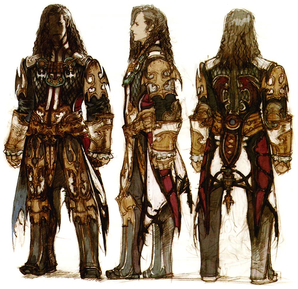 Vayne Concept Art from Final Fantasy XII