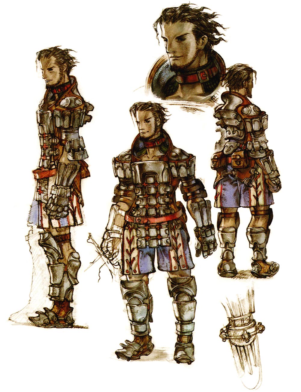 Vossler Concept Art from Final Fantasy XII
