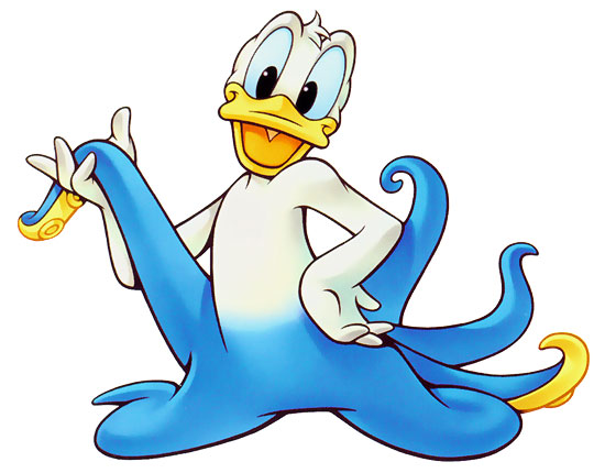 Donald (Atlantica) Art from Kingdom Hearts