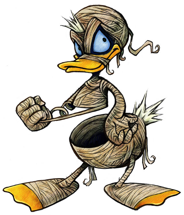 Donald (Halloween Town) Art from Kingdom Hearts