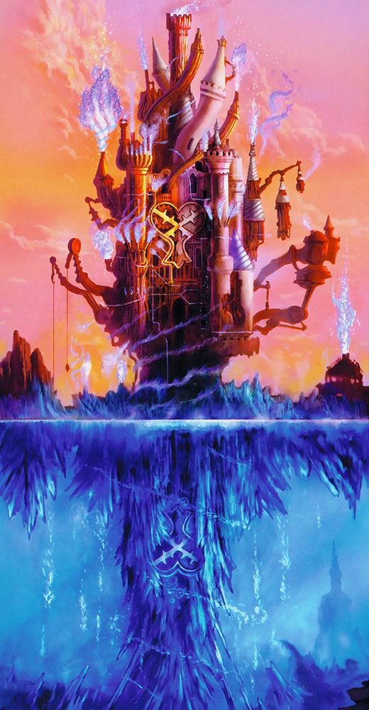 Hollow Bastion Art from Kingdom Hearts