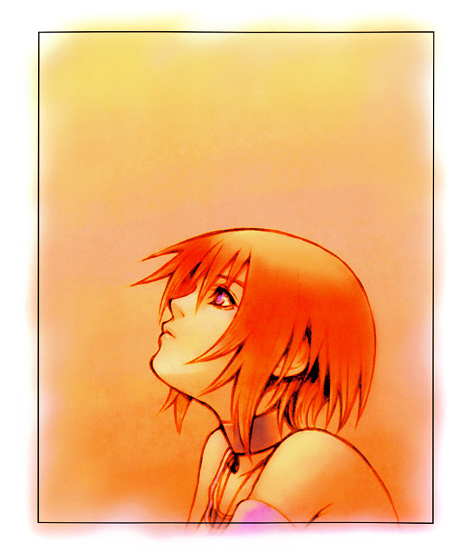 Kairi Portrait Art from Kingdom Hearts