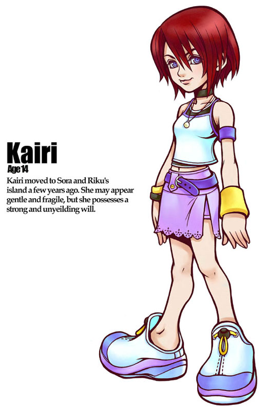 Kairi Art from Kingdom Hearts