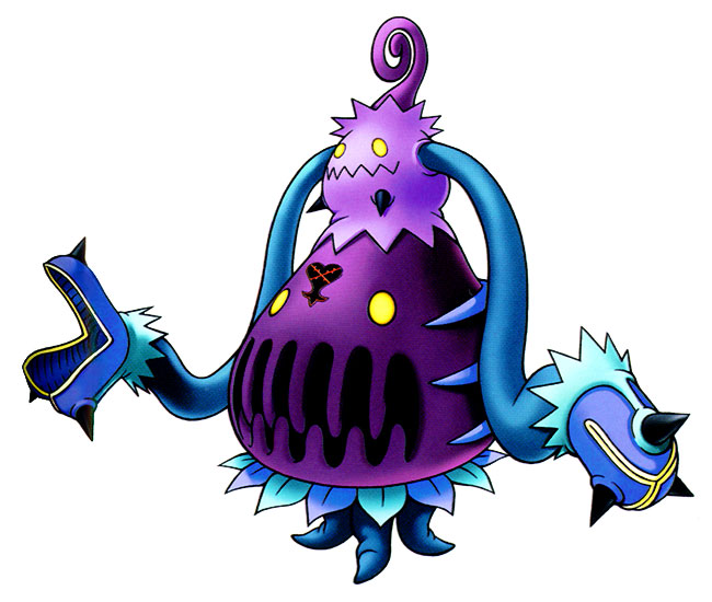 Parasite Cage Art from Kingdom Hearts