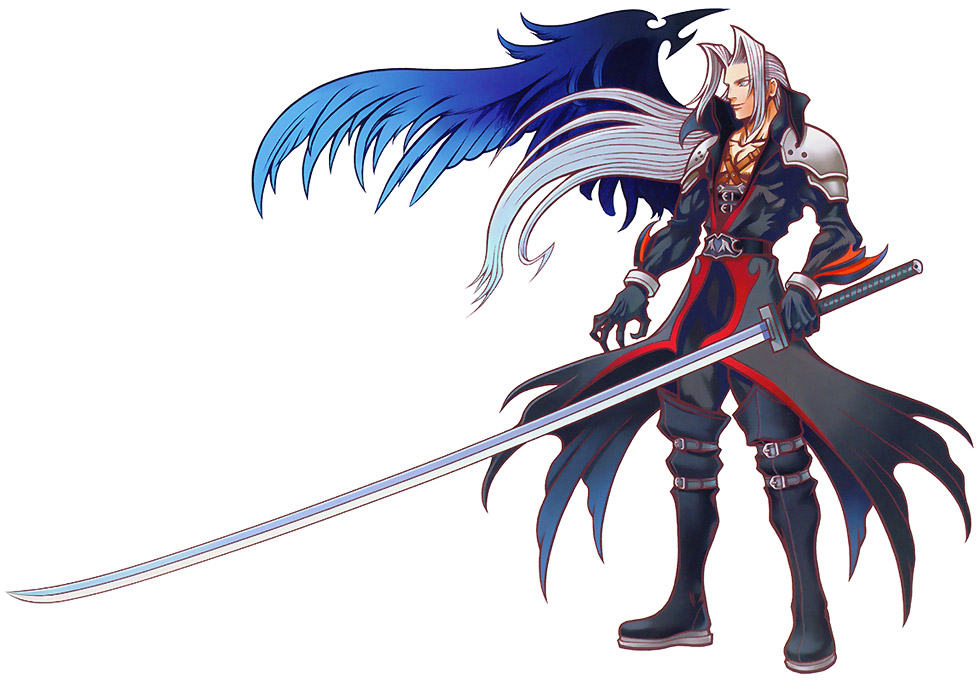 Sephiroth Art from Kingdom Hearts