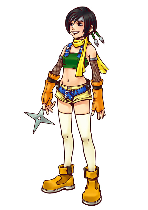 Yuffie Kisaragi Art from Kingdom Hearts