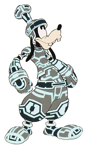 Goofy (Space Paranoids) Art from Kingdom Hearts II