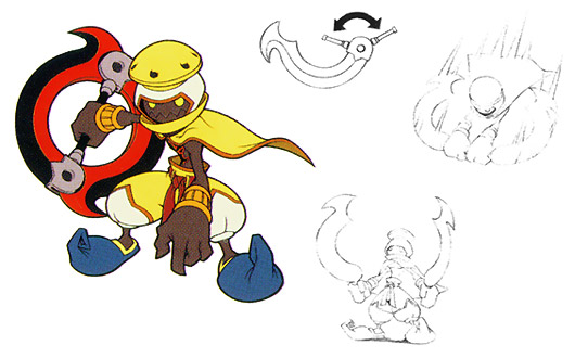 Lunar Bandit Heartless Art from Kingdom Hearts II