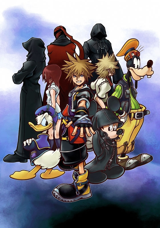Characters Poster Art from Kingdom Hearts II