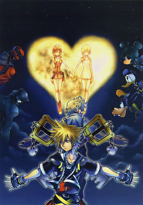 Promotional Artwork from Kingdom Hearts II