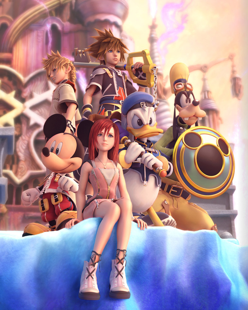 CG Promotional Art from Kingdom Hearts II