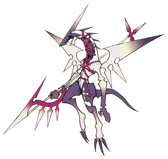 Dragon Nobody Art from Kingdom Hearts II