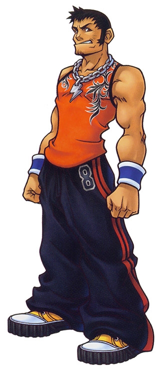 Rai (Raijin) Art from Kingdom Hearts II