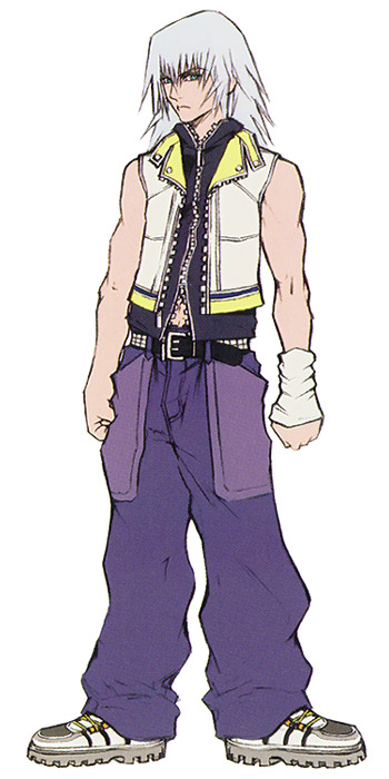 Riku Art from Kingdom Hearts II