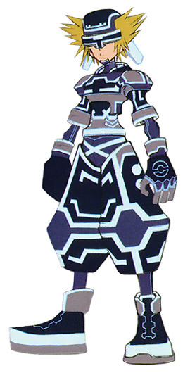 Sora (Space Paranoids) Art from Kingdom Hearts II