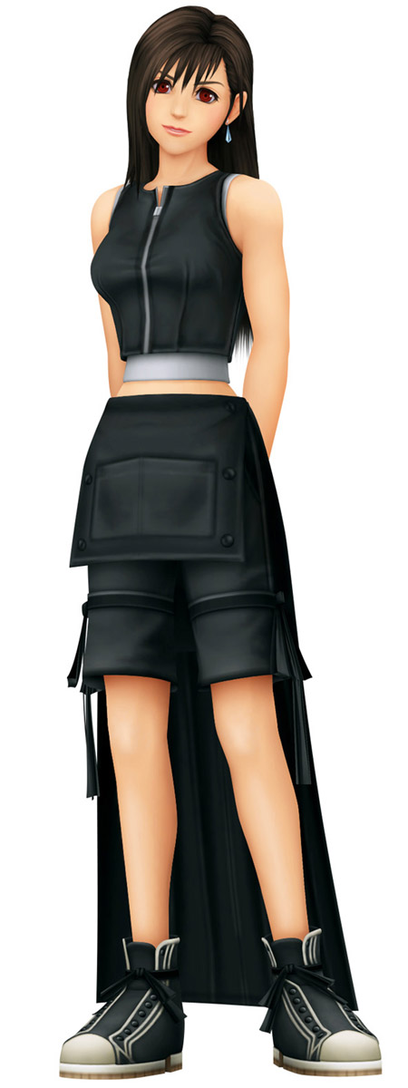 Tifa Art from Kingdom Hearts II