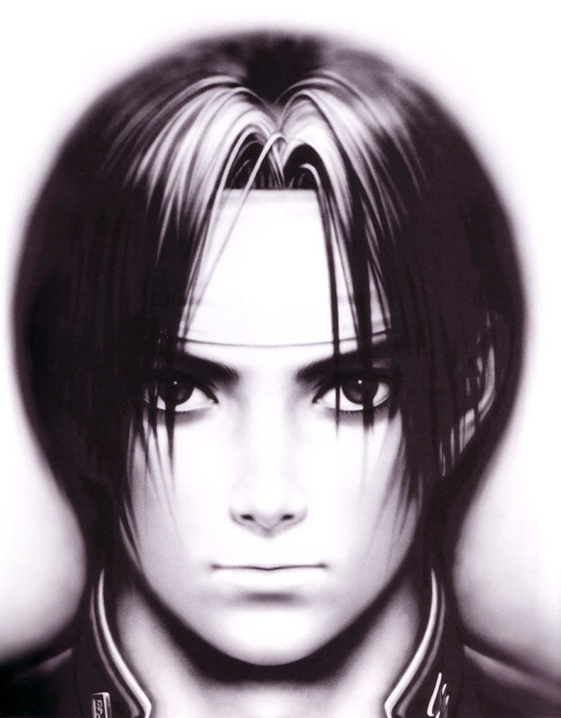 Kyo Kusanagi Face Art from King of Fighters Series