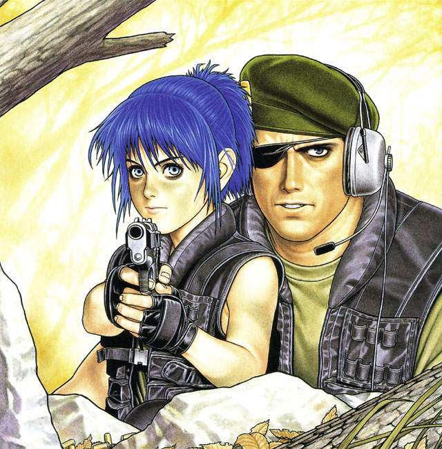 Leona & Heidern Art from King of Fighters Series