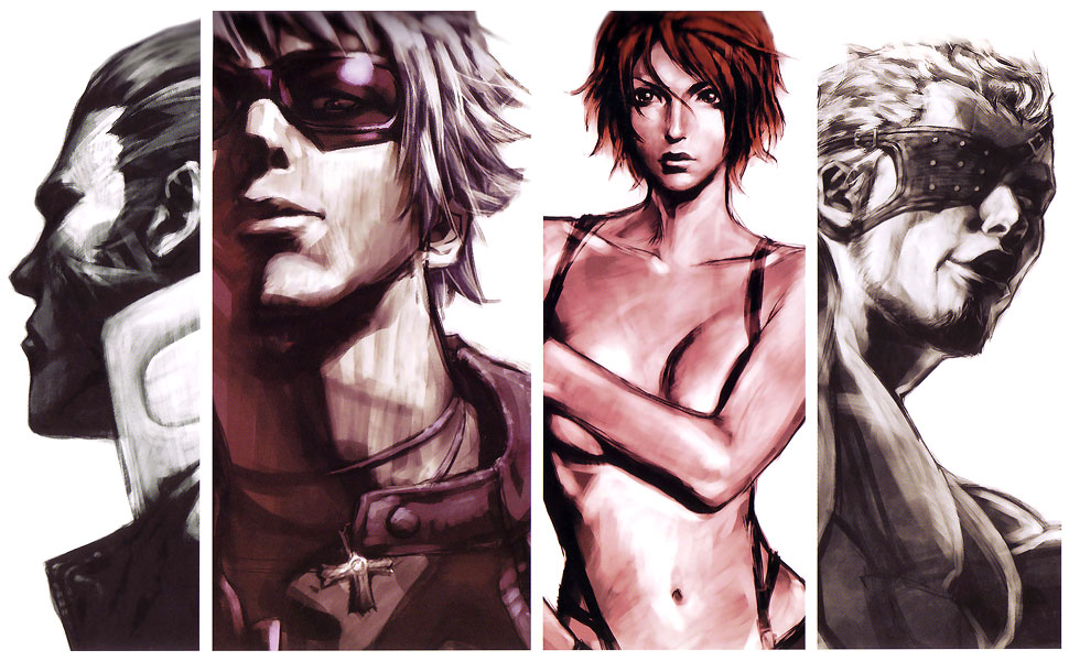 Maxima, K', Vanessa, & Ramon Art from King of Fighters Series
