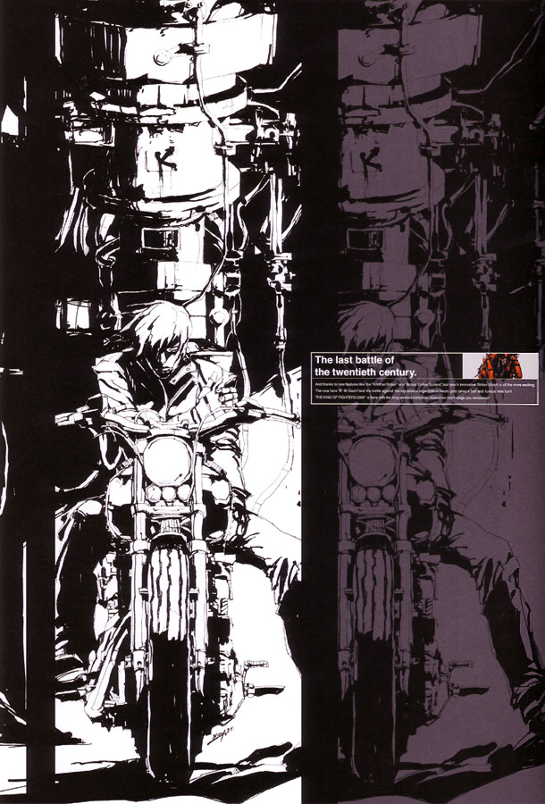K' Promotional Art from King of Fighters Series