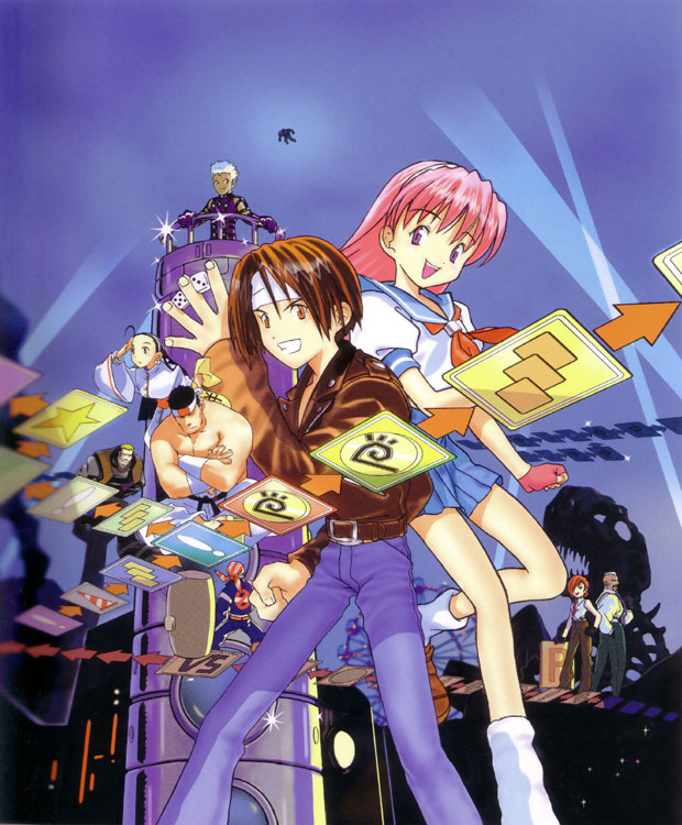 Anime-Styled Promotional Art from King of Fighters Series