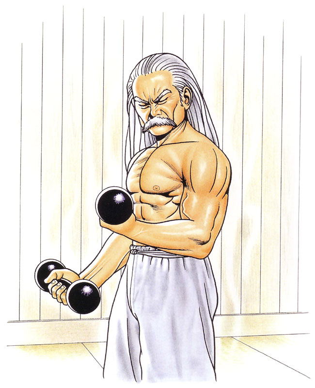 Jubei Yamada Art from King of Fighters Series