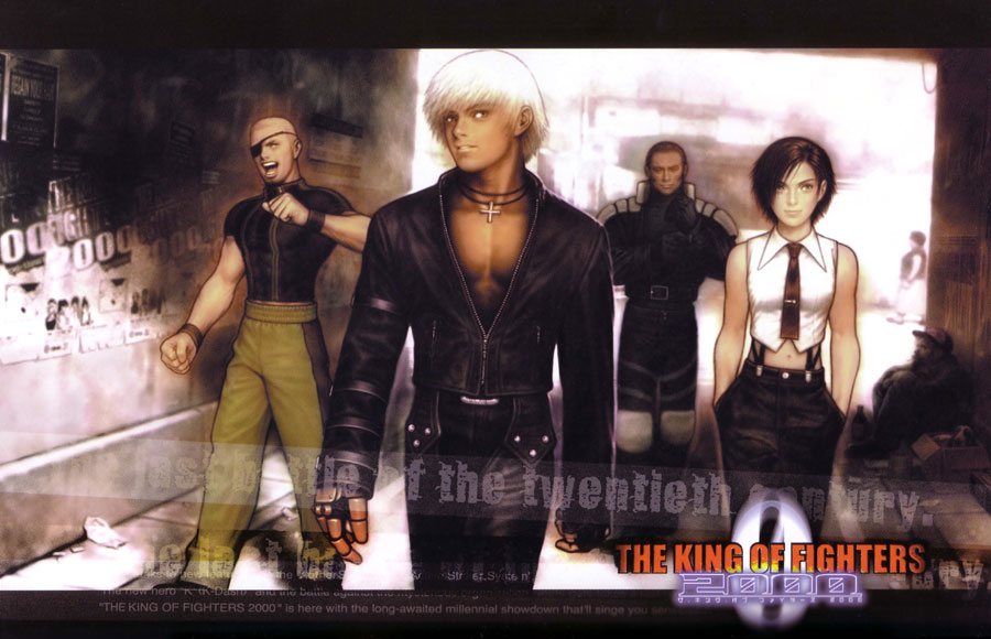 Ramon, K', Maxima, & Vanessa Art from King of Fighters Series