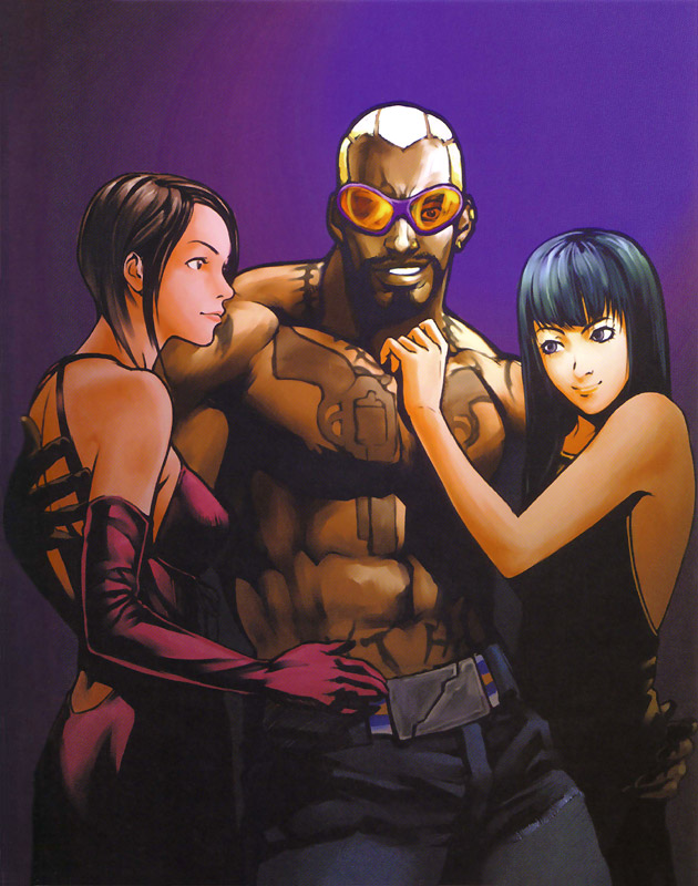 Rob Python & Girls Art from King of Fighters Series