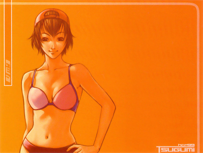 Tsugumi Sendo Art from King of Fighters Series