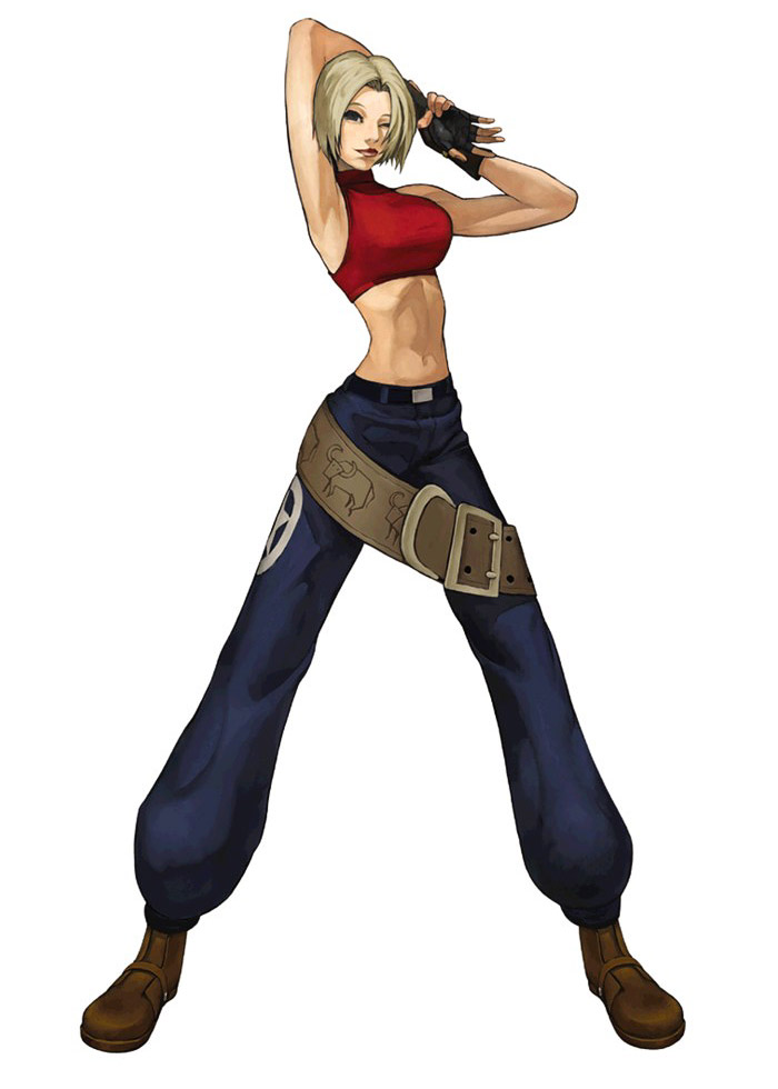Blue Mary Art from King of Fighters 2001