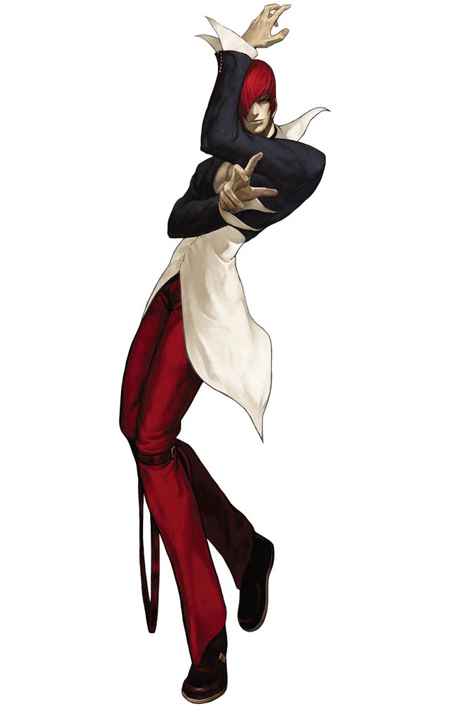 Iori Yagami Art from King of Fighters 2001