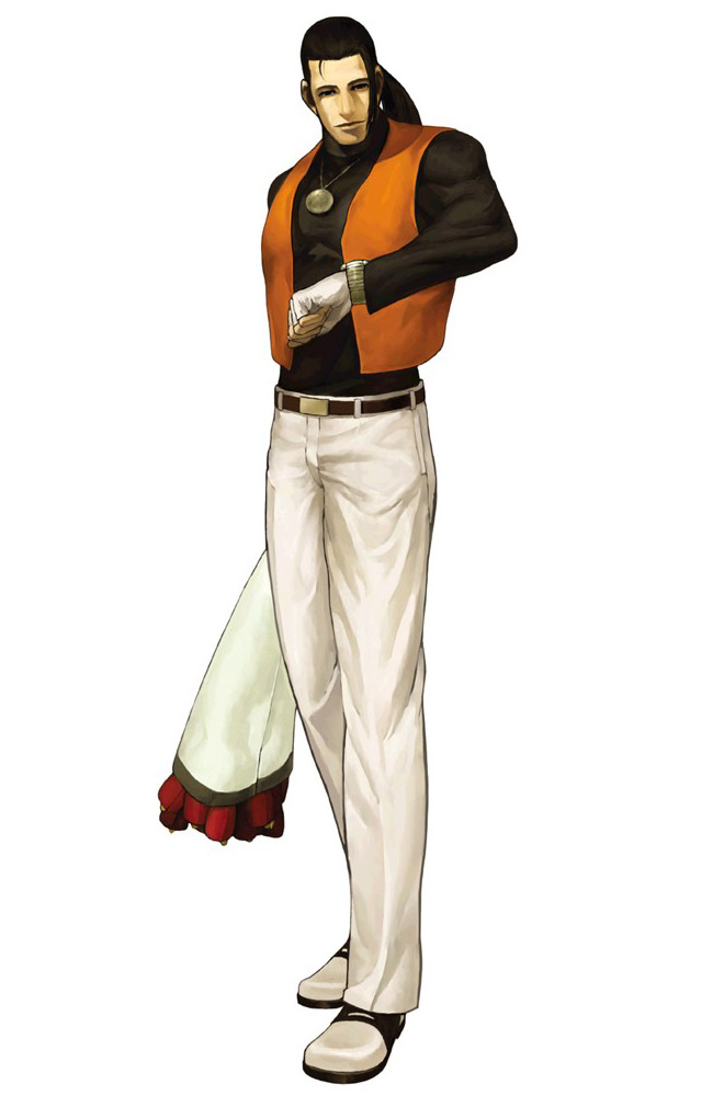 Robert Garcia Art from King of Fighters 2001