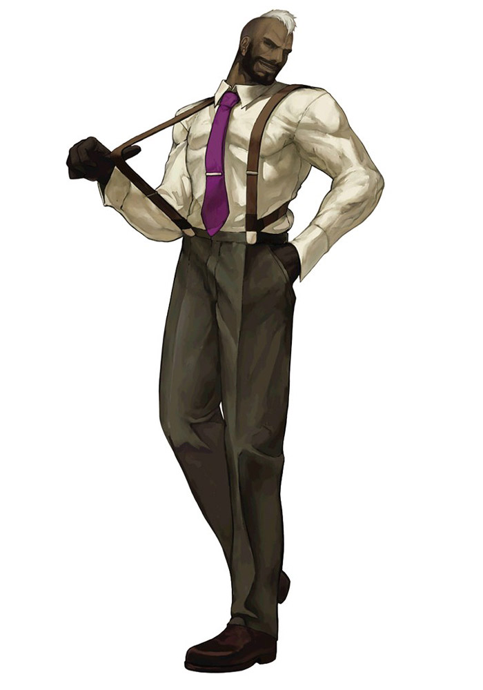 Seth Art from King of Fighters 2001