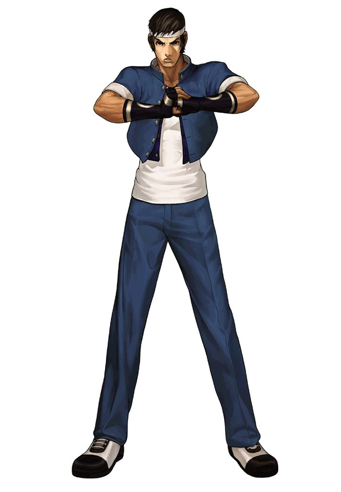 Shingo Yabuki Art from King of Fighters 2001