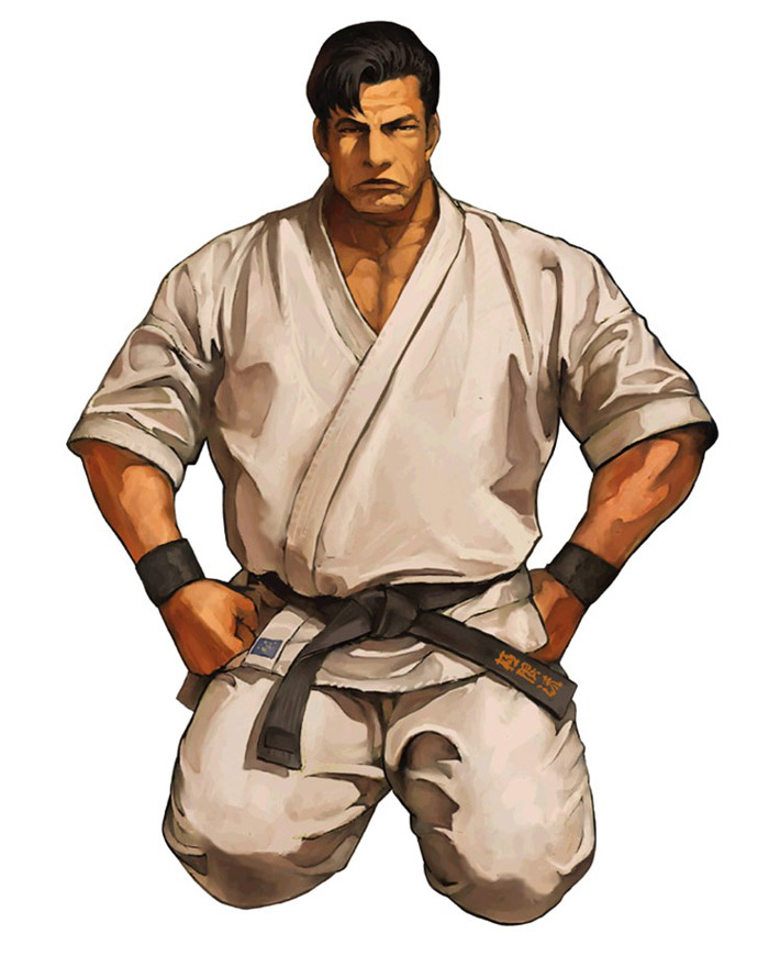 Takuma Sakazaki Art from King of Fighters 2001
