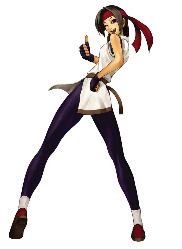 Yuri Sakazaki Art from King of Fighters 2001