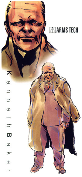 Kenneth Baker Art from Metal Gear Solid