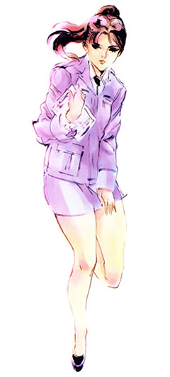 Mei Ling Artwork from Metal Gear Solid