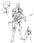 Cyborg Ninja Sketch