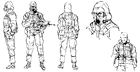Genome Soldier Sketch