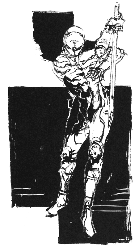 Ninja Sketch from Metal Gear Solid